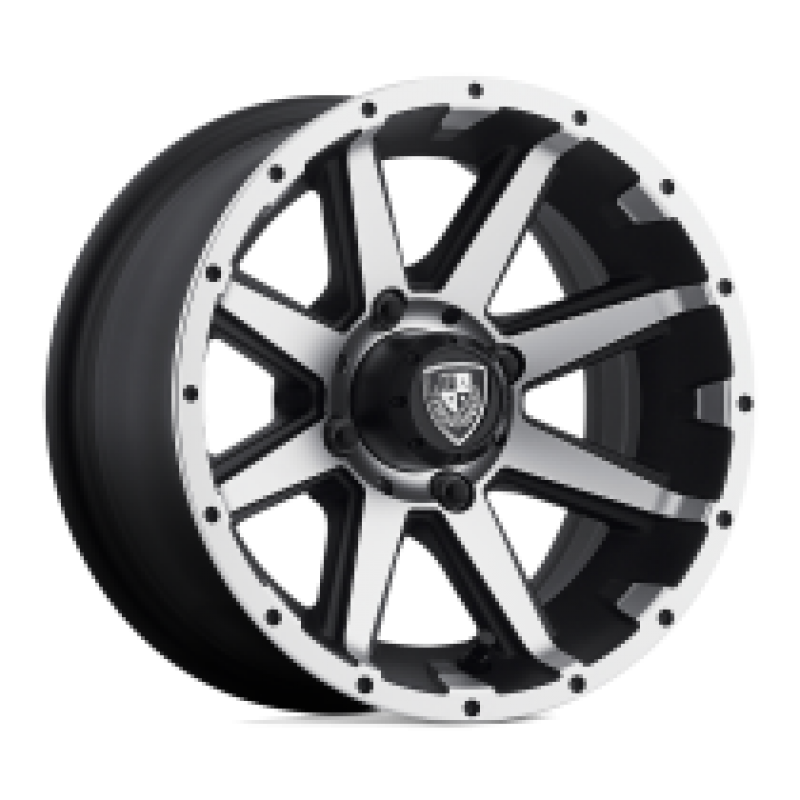 Fairway Alloys FA136 REBEL UTV MACHINED MATTE BLACK