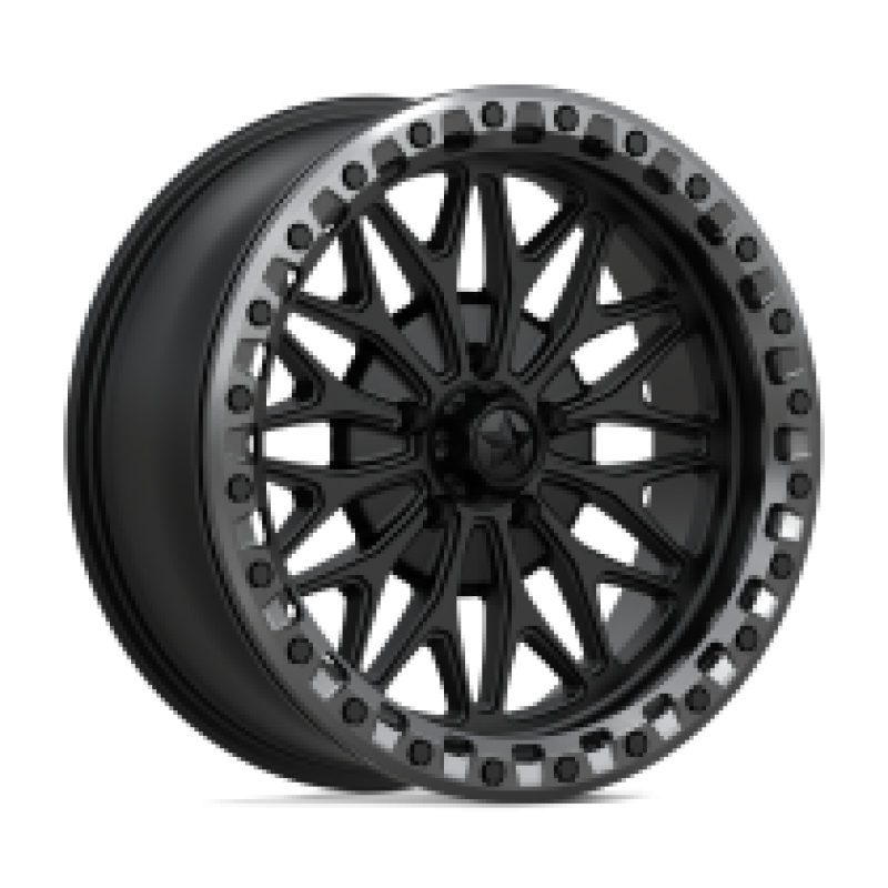 MA53 BOLO UTV BEADLOCK MATTE BLACK W/ GL-GUNMETAL RG 5x114.3 18R 0 72.56 10