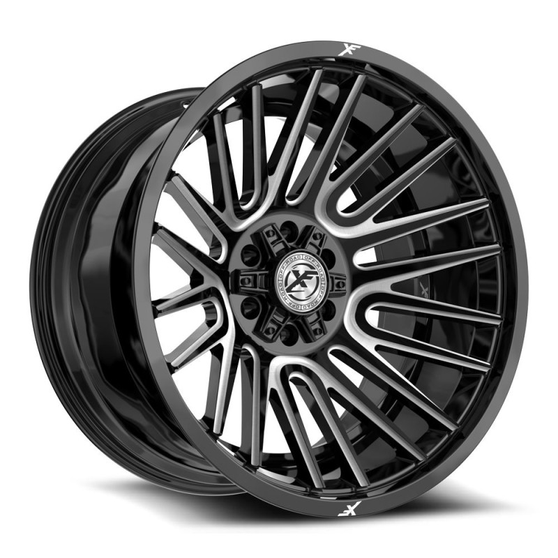 XF Off-Road XF-234 Gloss Black & Milled