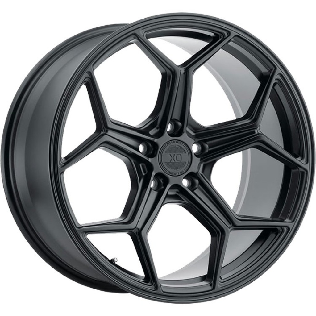 Брендовые литые диски XO Luxury Wheels HELSINKI MATTE BLACK 5x114.3 19R 8.5  76.1 35