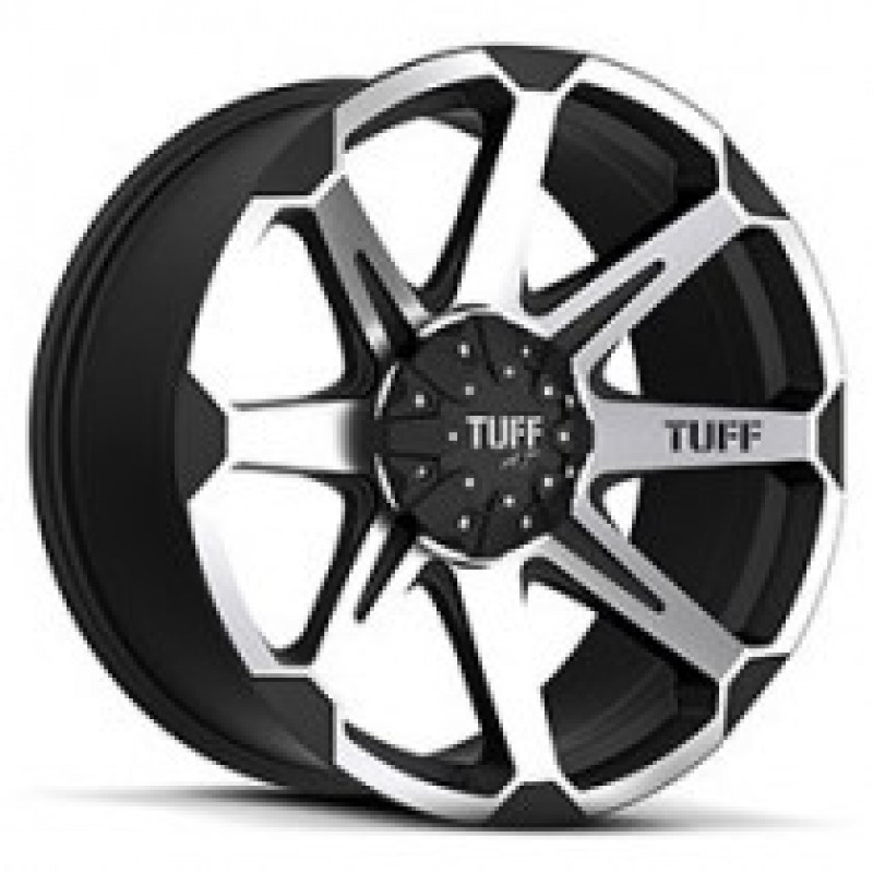 Tuff T05 FLAT BLACK W/ MACHINED FACE