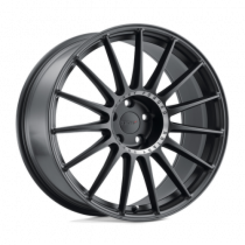 TSW PADDOCK SEMI GLOSS BLACK W/ MACHINED TINTED RING