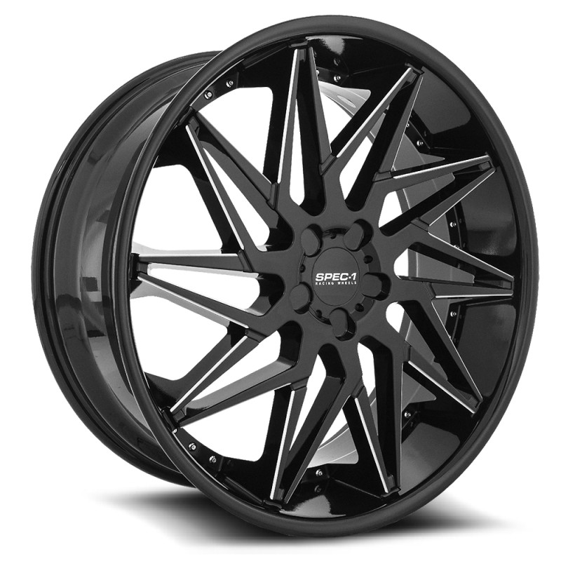Spec-1 SPL-003 Gloss Black & Milled