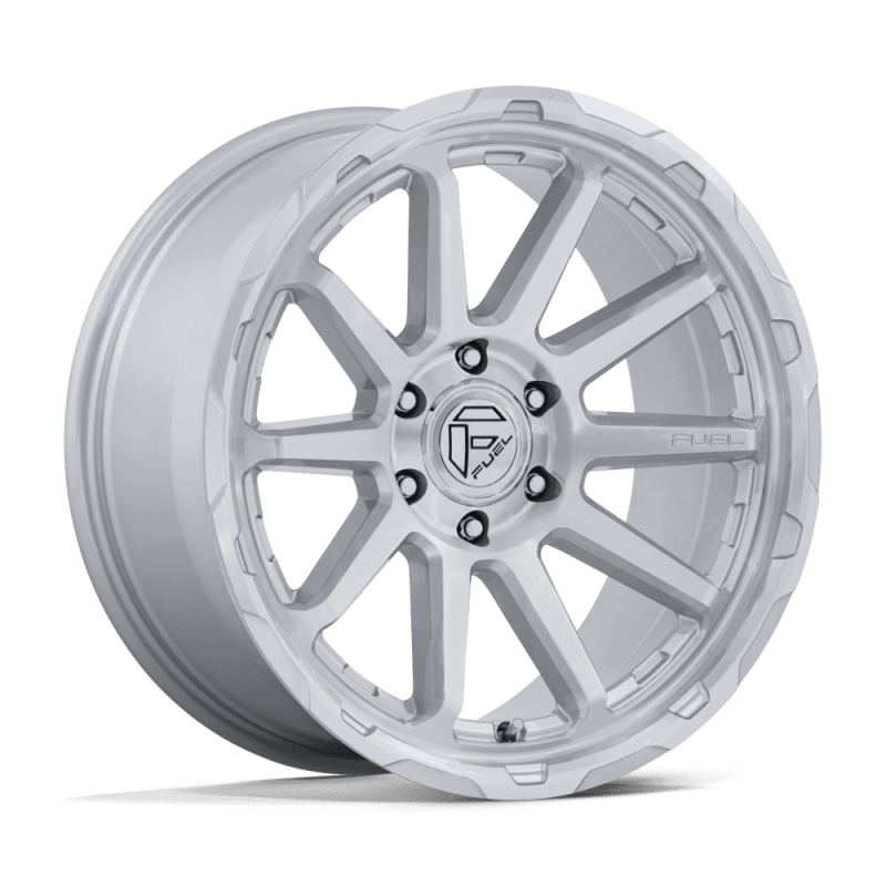 FUEL FC887 CIRCUIT GLOSS SILVER W/ MACHINED FACE