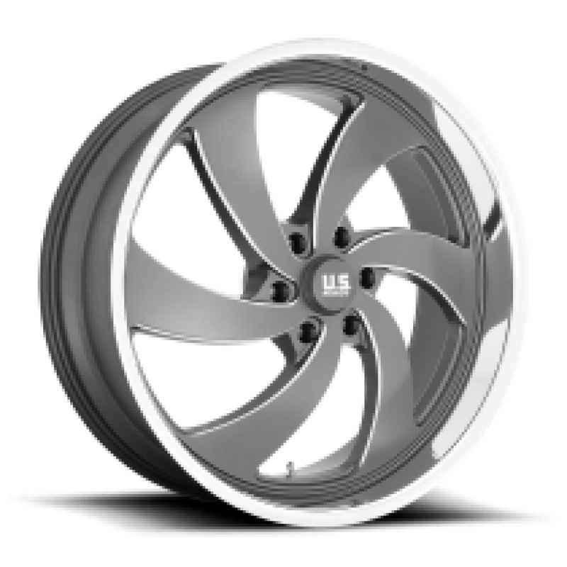 US MAG U133 DESPERADO ANTHRACITE MILLED DIAM-CUT LIP