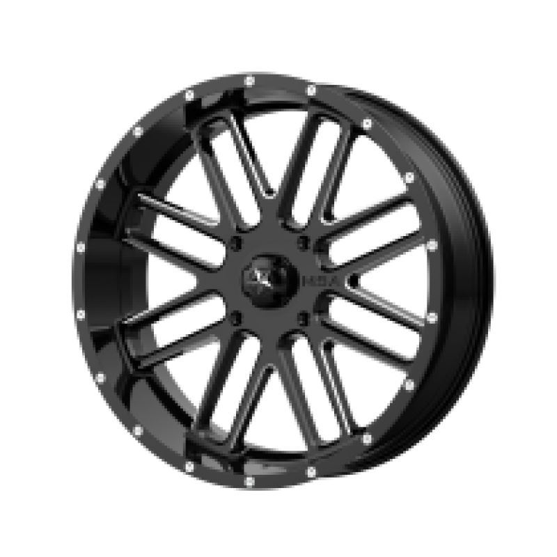 M35 BANDIT GLOSS BLACK MILLED 4x156 20R 7 132 BNK