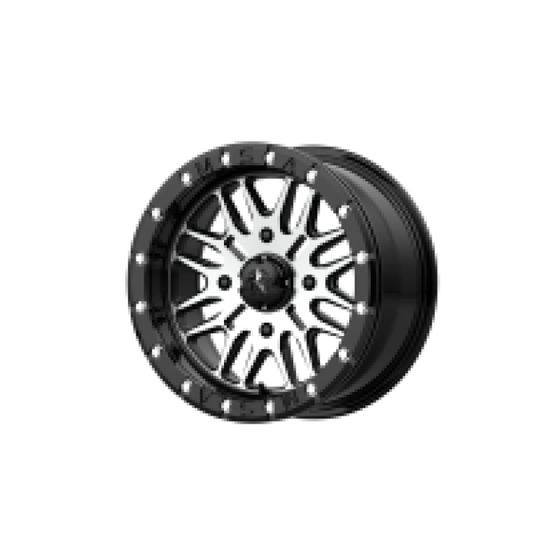 MSA Offroad Wheels M37 BRUTE UTV BEADLOCK GLOSS BLACK MACHINED