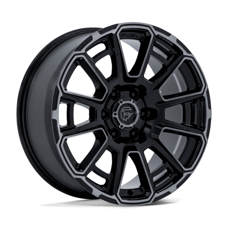 FUEL FC910 FOXHOUND GLOSS BLACK DARK TINTED CLEAR