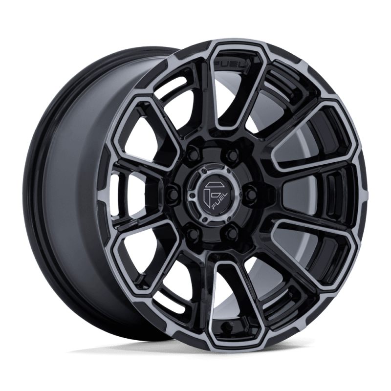 FUEL FC910 FOXHOUND GLOSS BLACK DARK TINTED CLEAR
