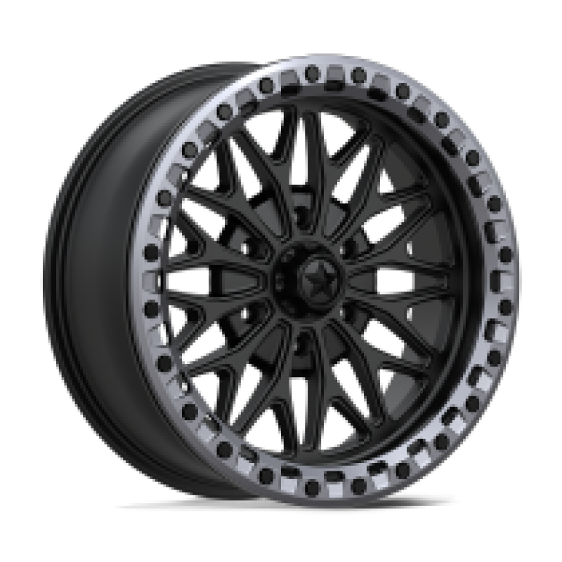 MA53 BOLO UTV BEADLOCK MATTE BLACK W/ GL-GUNMETAL RG 6x139.7 18R 7 100.3 10