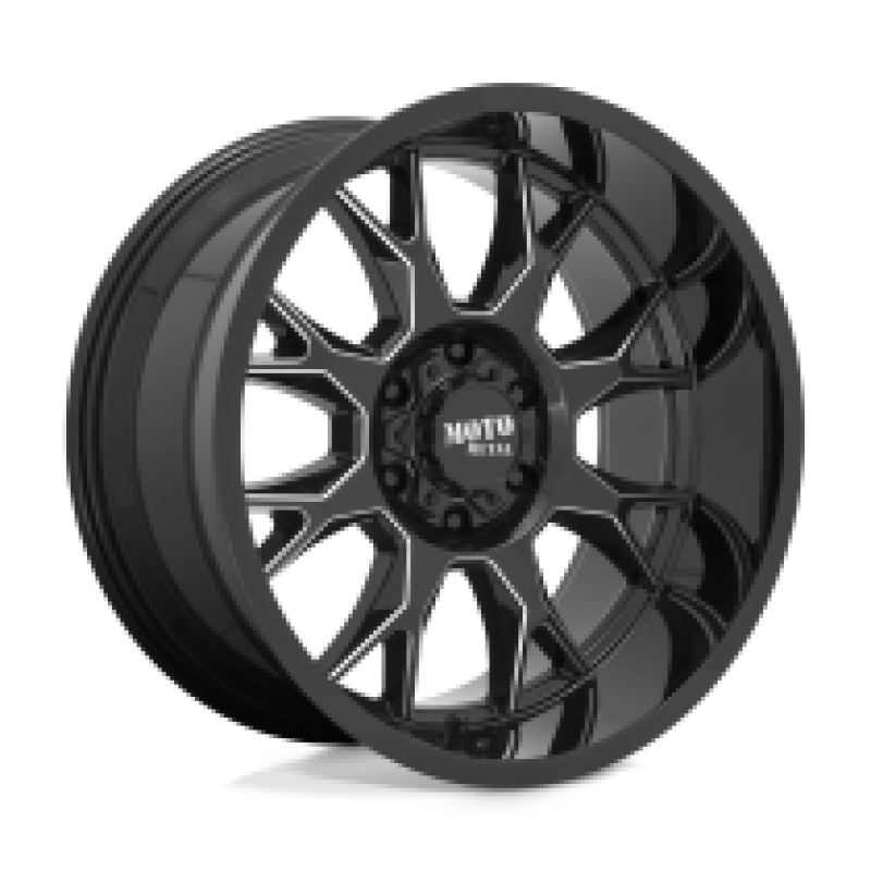 Moto Metal MO806 GLOSS BLACK MILLED