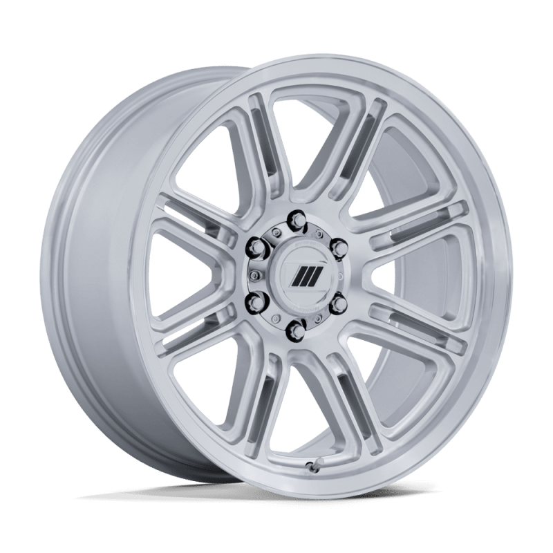 Pro Comp Alloys PA206 SNARE GLOSS SILVER W/ MACHINED FACE