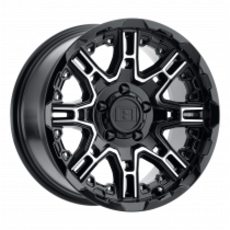 Level 8 SLINGSHOT GLOSS BLACK W/ MACHINED FACE