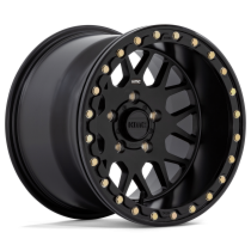 KS235 GRENADE UTV BEADLOCK SATIN BLACK 4x137 14R 10 112.1 BNK