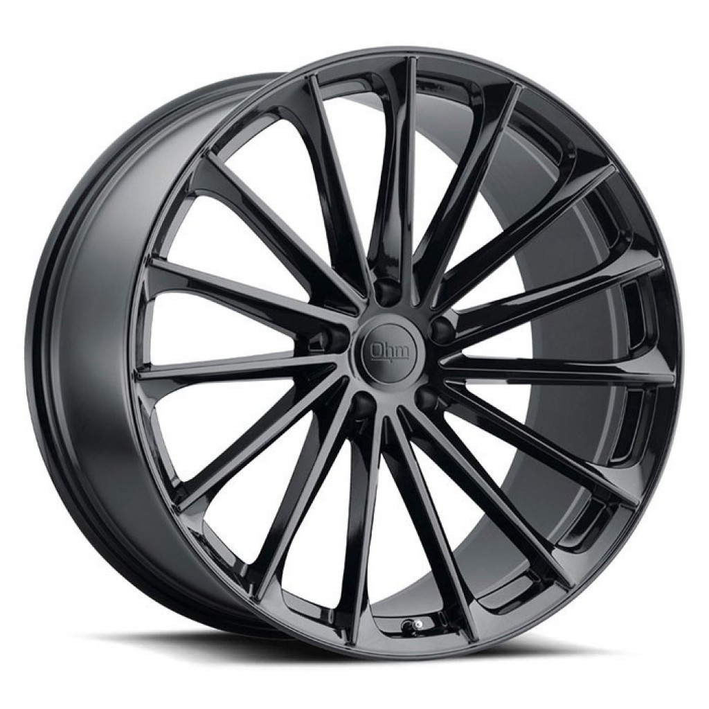 Брендовые литые диски OHM PROTON GLOSS BLACK 5x120 21R 10.5 64.15 30