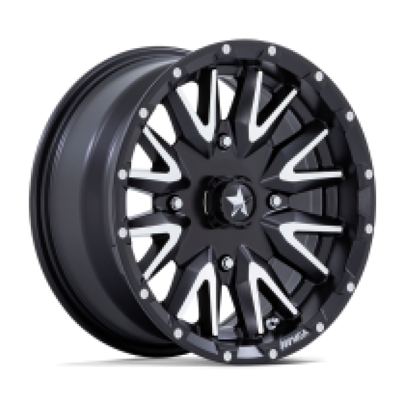 M49 CREED MATTE BLACK MACHINED 4x110 14R 7 86 -47
