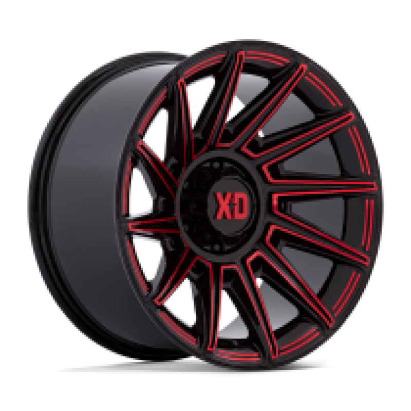 XD Series XD867 SPECTER GLOSS BLACK W/ RED TINT