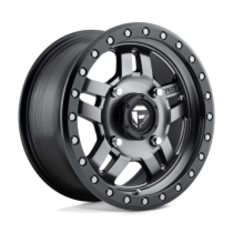 Fuel UTV D557 ANZA UTV MATTE GUNMETAL BLACK BEAD RING