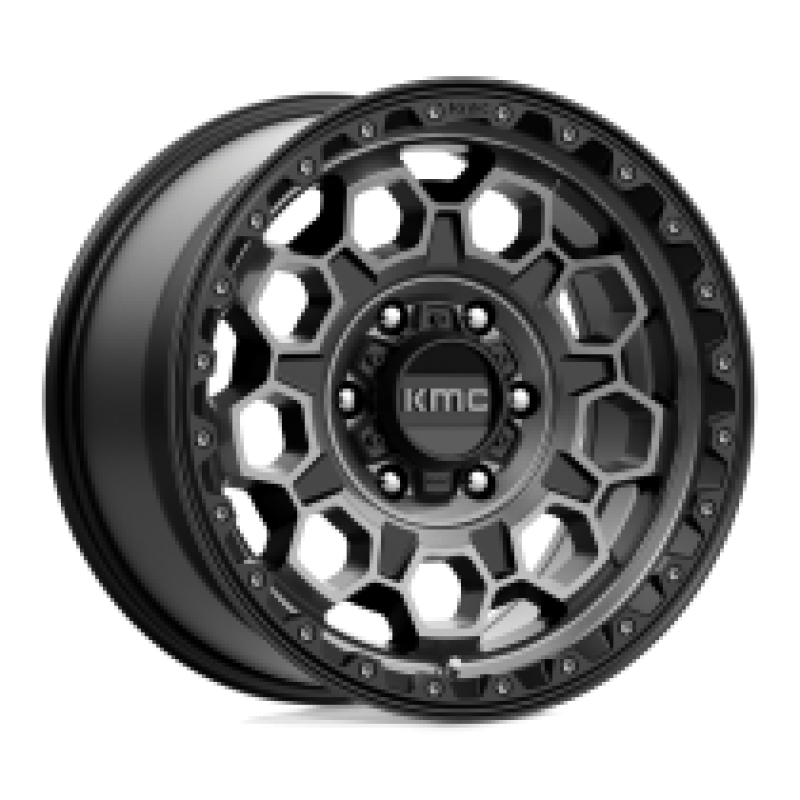 KMC KM545 TREK SATIN BLACK W/ GRAY TINT