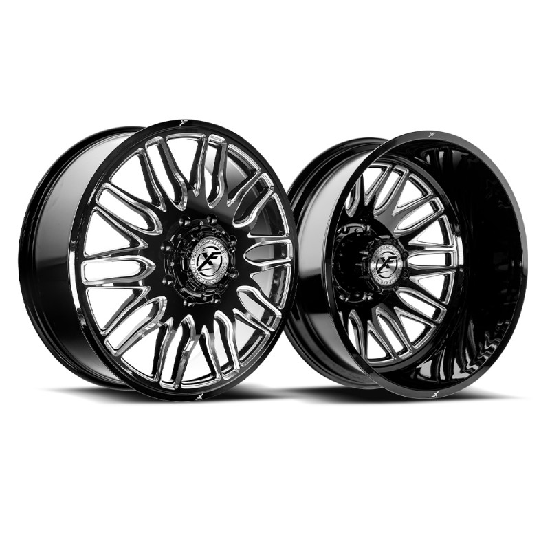 XF Off-Road XF-240 Dually Gloss Black & Milled