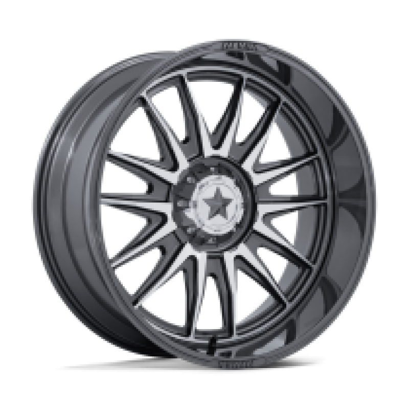 MSA Offroad Wheels M55 COMMANDER UTV PLATINUM W/ MACHINED FACE