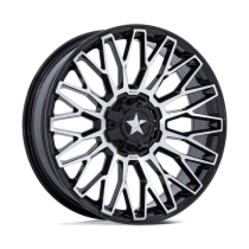 M50 CLUBBER GLOSS BLACK MACHINED 4x137/156 14R 7 110.1 10