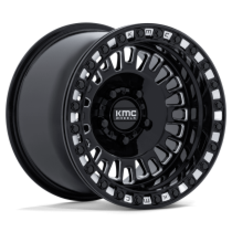 KS242 AZTEC BEADLOCK GLOSS BLACK MILLED 5x114.3 15R 7 72.56 38