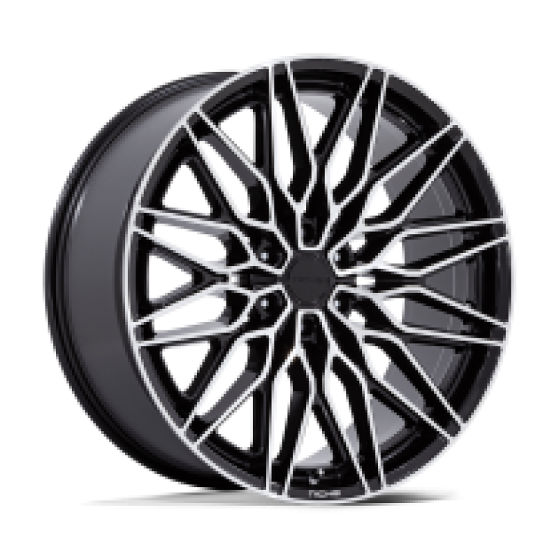 Niche NC278 CALABRIA 6 GLOSS BLACK W/ MACHINED