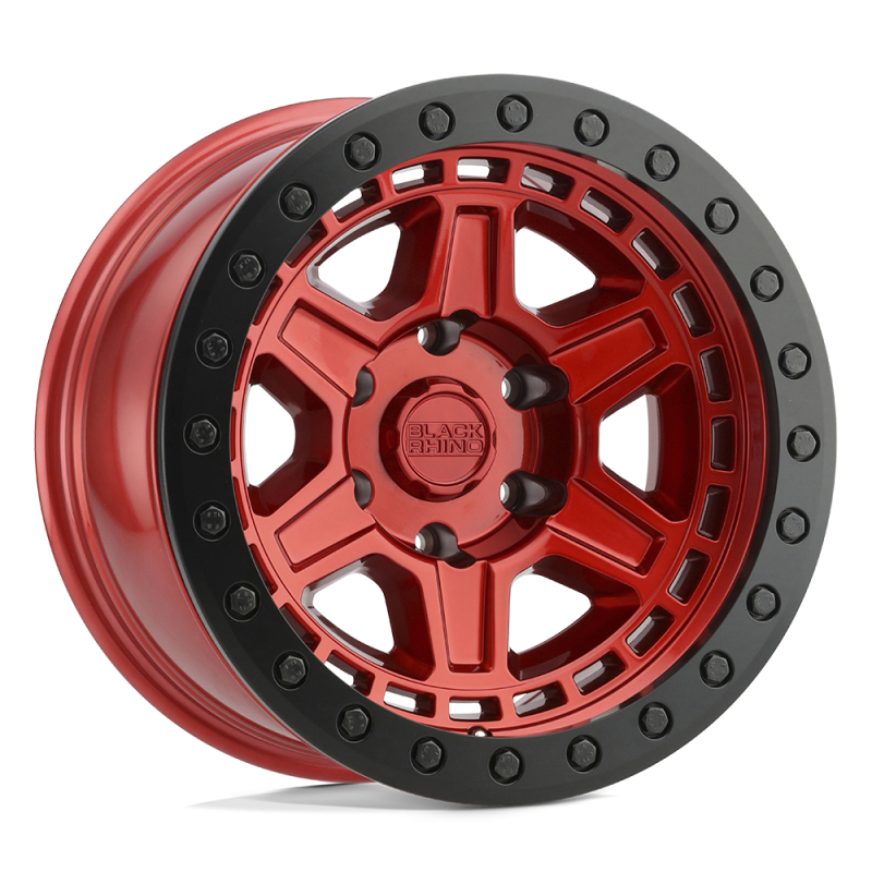 Black Rhino RENO CANDY RED W BLACK RING & BOLTS