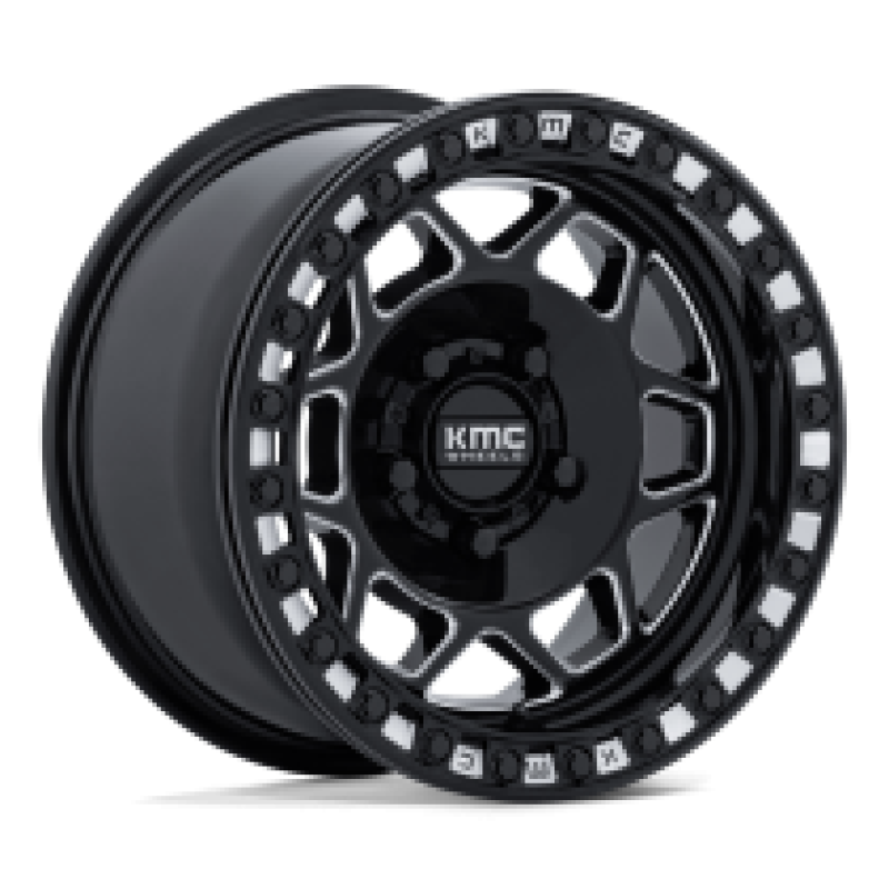 KS241 TORX BEADLOCK GLOSS BLACK MILLED 5x114.3 15R 7 72.56 38