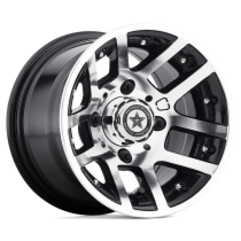 Fairway Alloys FA121 ILLUSION UTV MACHINED GLOSS BLACK
