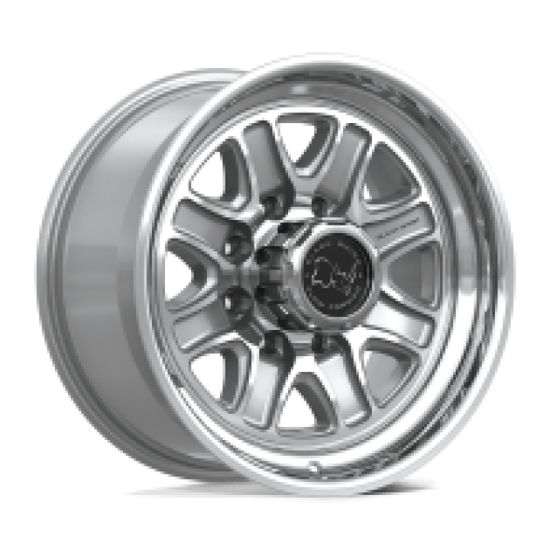 Black Rhino BR032 ECHO GLOSS SILVER W/ MACHINED FACE