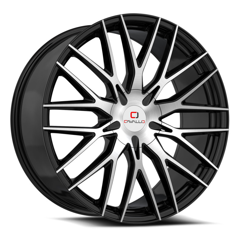 Cavallo CLV-45 Gloss Black & Machined