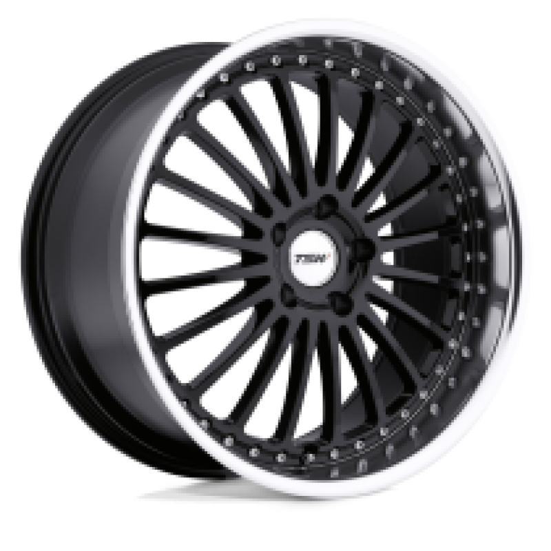 TSW SILVERSTONE GLOSS BLACK W/ MIRROR CUT LIP