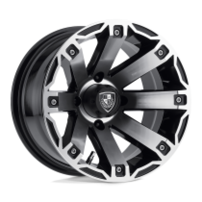 Fairway Alloys FA143 RAGE UTV MACHINED GLOSS BLACK