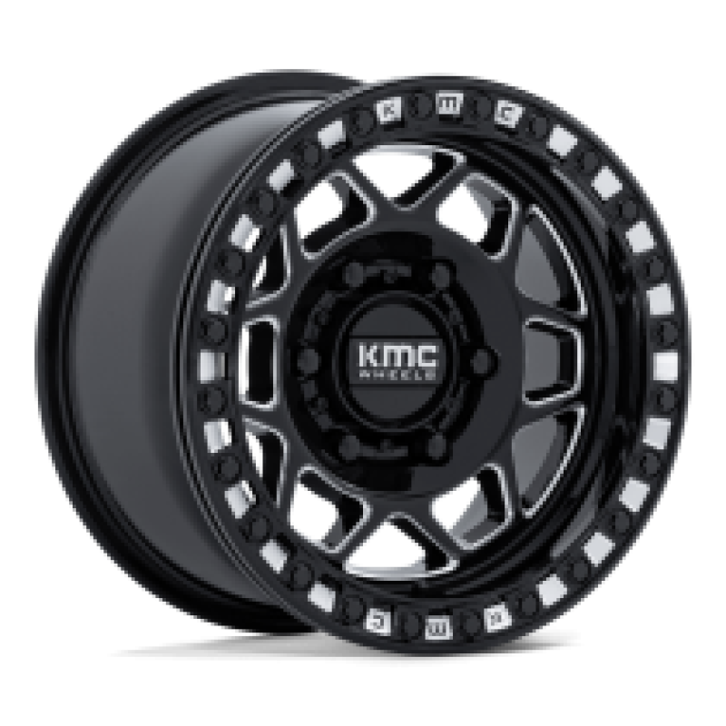 KS241 TORX BEADLOCK GLOSS BLACK MILLED 6x139.7 15R 7 100.3 38