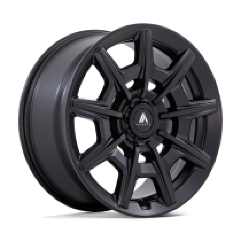 Asanti Black Label AB041 ESQUIRE SATIN BLACK GLOSS BLACK FACE