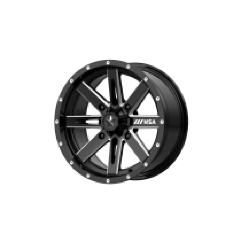 MSA Offroad Wheels M41 BOXER UTV GLOSS BLACK MILLED