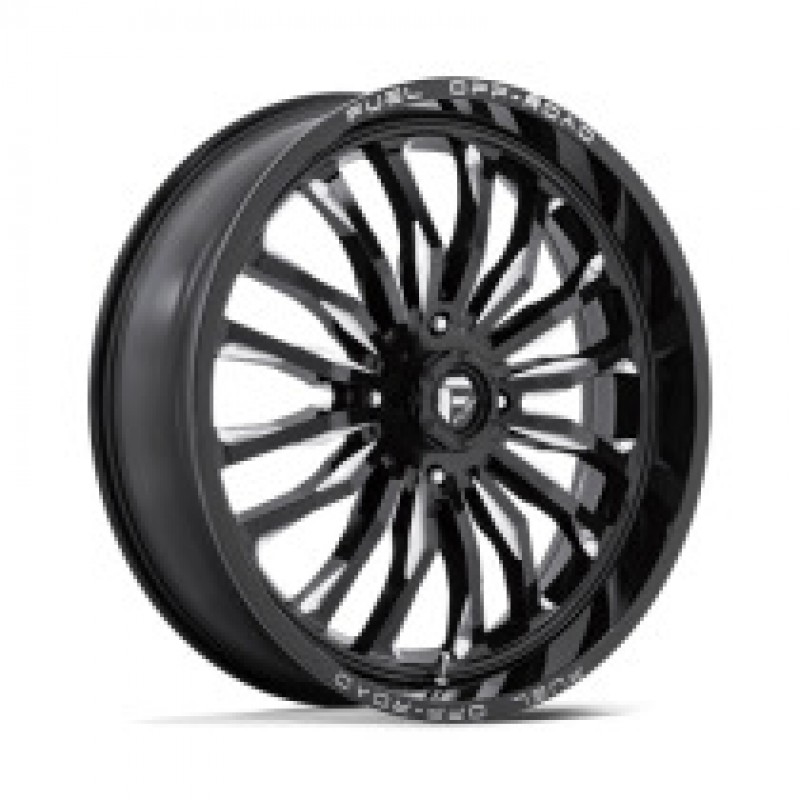 Fuel UTV D821 ARC UTV GLOSS BLACK MILLED