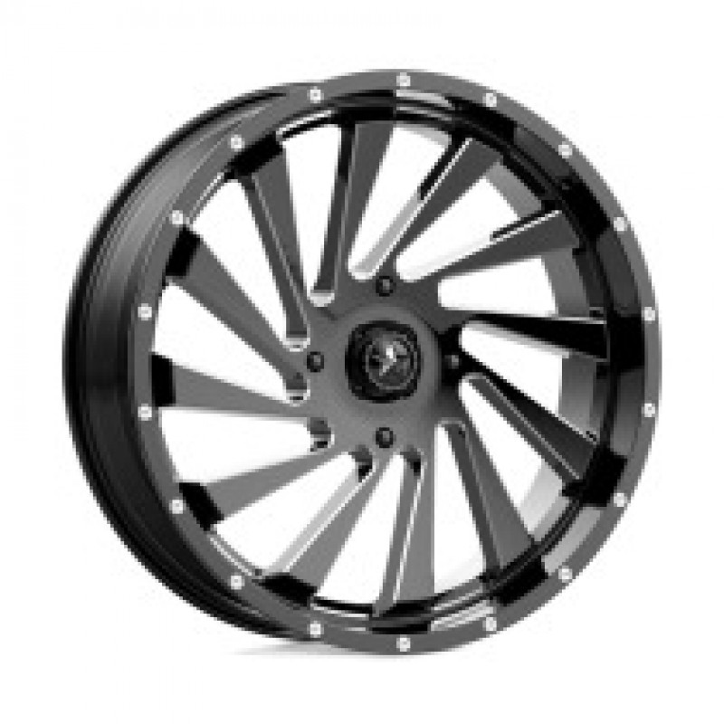 M46 BLADE GLOSS BLACK MILLED 4x156 18R 7 115.1 BNK