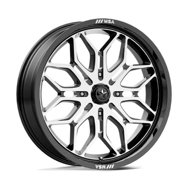 M47 SNIPER GLOSS BLACK MACHINED 4x110 20R 7 86 10