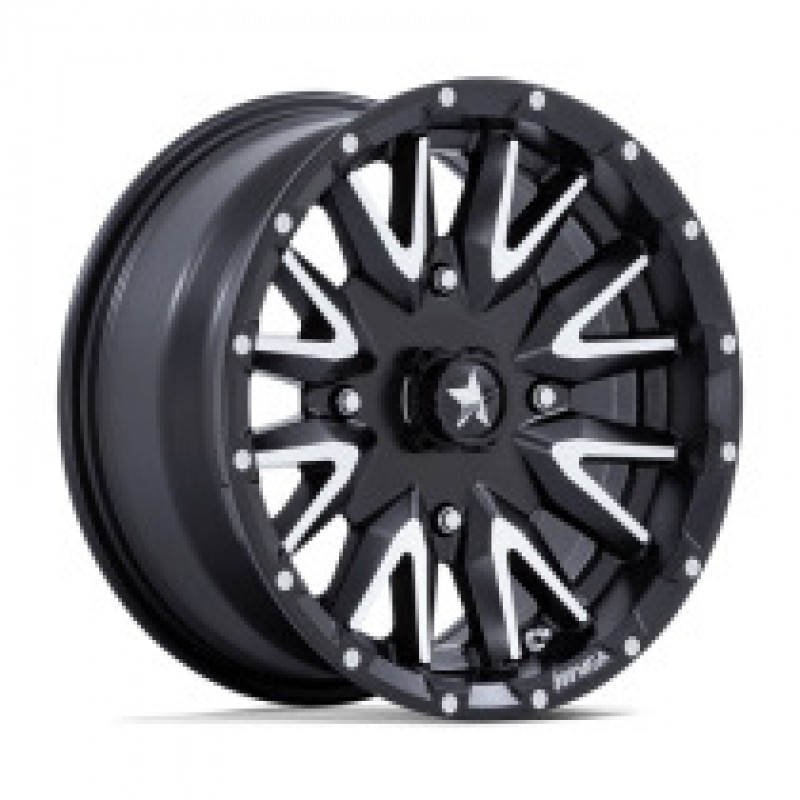 M49 CREED MATTE BLACK MACHINED 4x137 14R 7 96 10