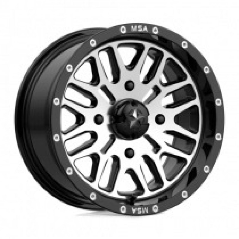 M38 BRUTE GLOSS BLACK MACHINED 4x110 14R 7 86 10