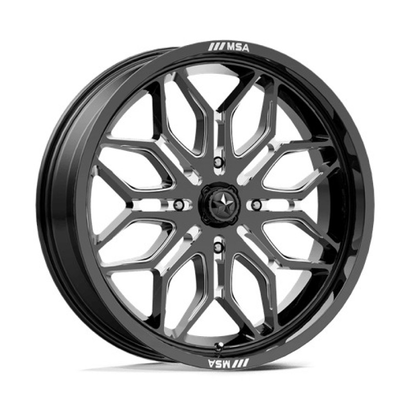 M47 SNIPER GLOSS BLACK MILLED 4x137 18R 7 96 10