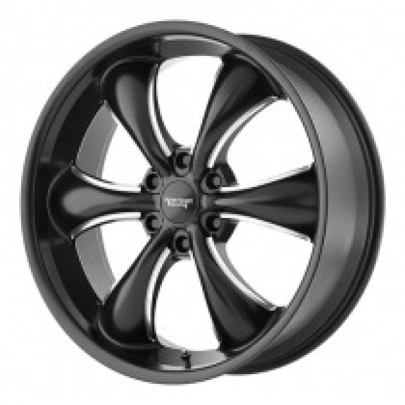 American racing AR914 TT60 TRUCK SATIN BLACK MILLED