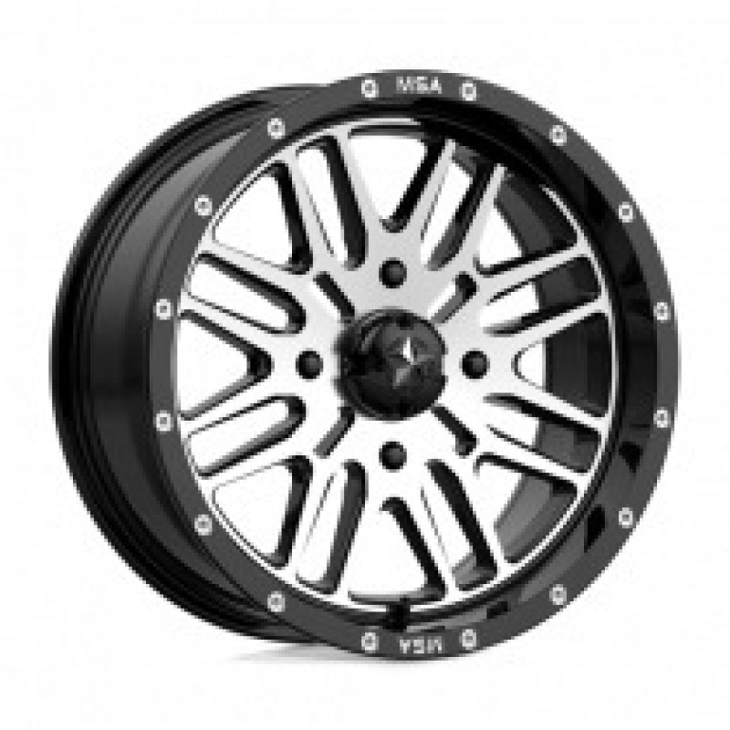 M38 BRUTE GLOSS BLACK MACHINED 4x137 16R 7 112.1 10