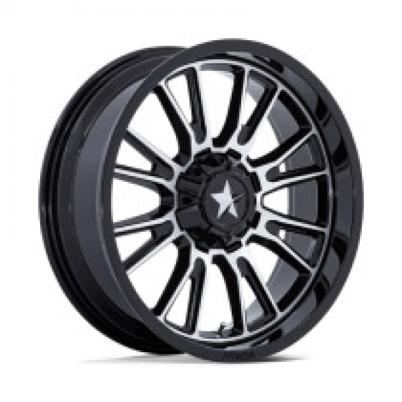 M51 THUNDERLIPS GLOSS BLACK MACHINED 4x137/156 20R 7 110.1 BNK