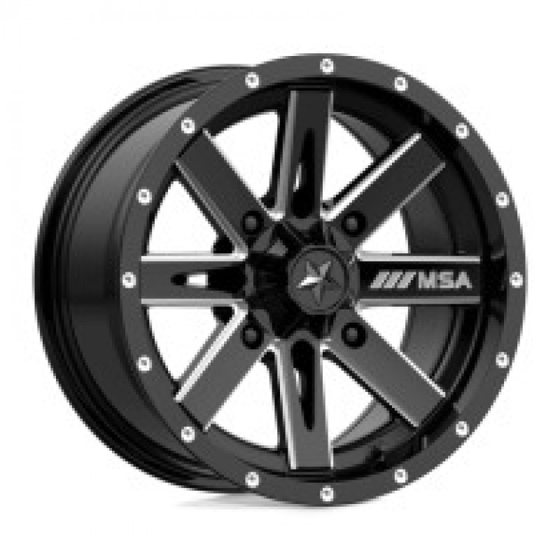 M41 BOXER GLOSS BLACK MILLED 4x156 14R 7 132 10