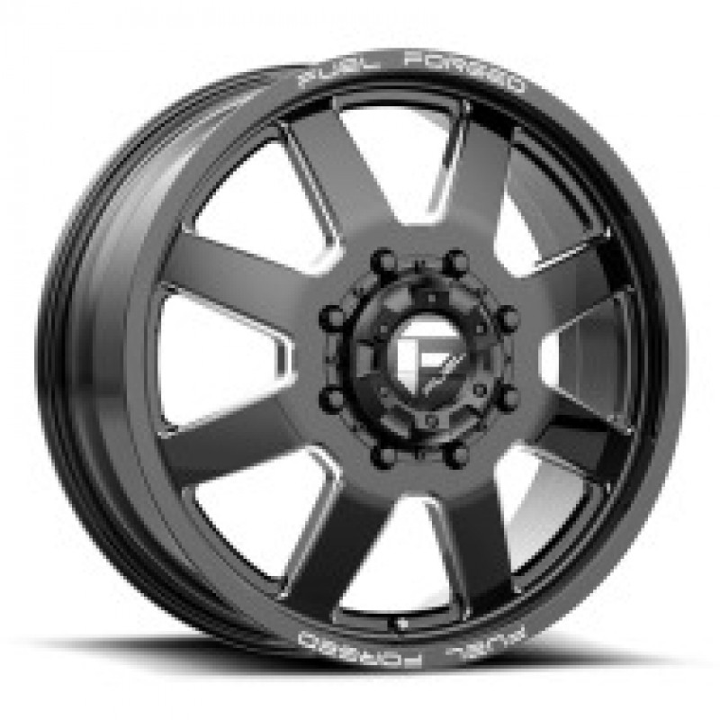 FUEL DE09 FF09D MATTE BLACK MILLED