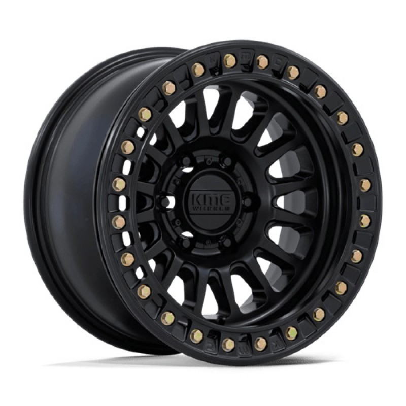 KMC KM239 IMPACT BEADLOCK MATTE BLACK